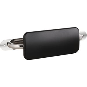 HELP háttámla, öntapadós rögzítéssel,500mm, rozsdamentes acél, polírozott/fekete